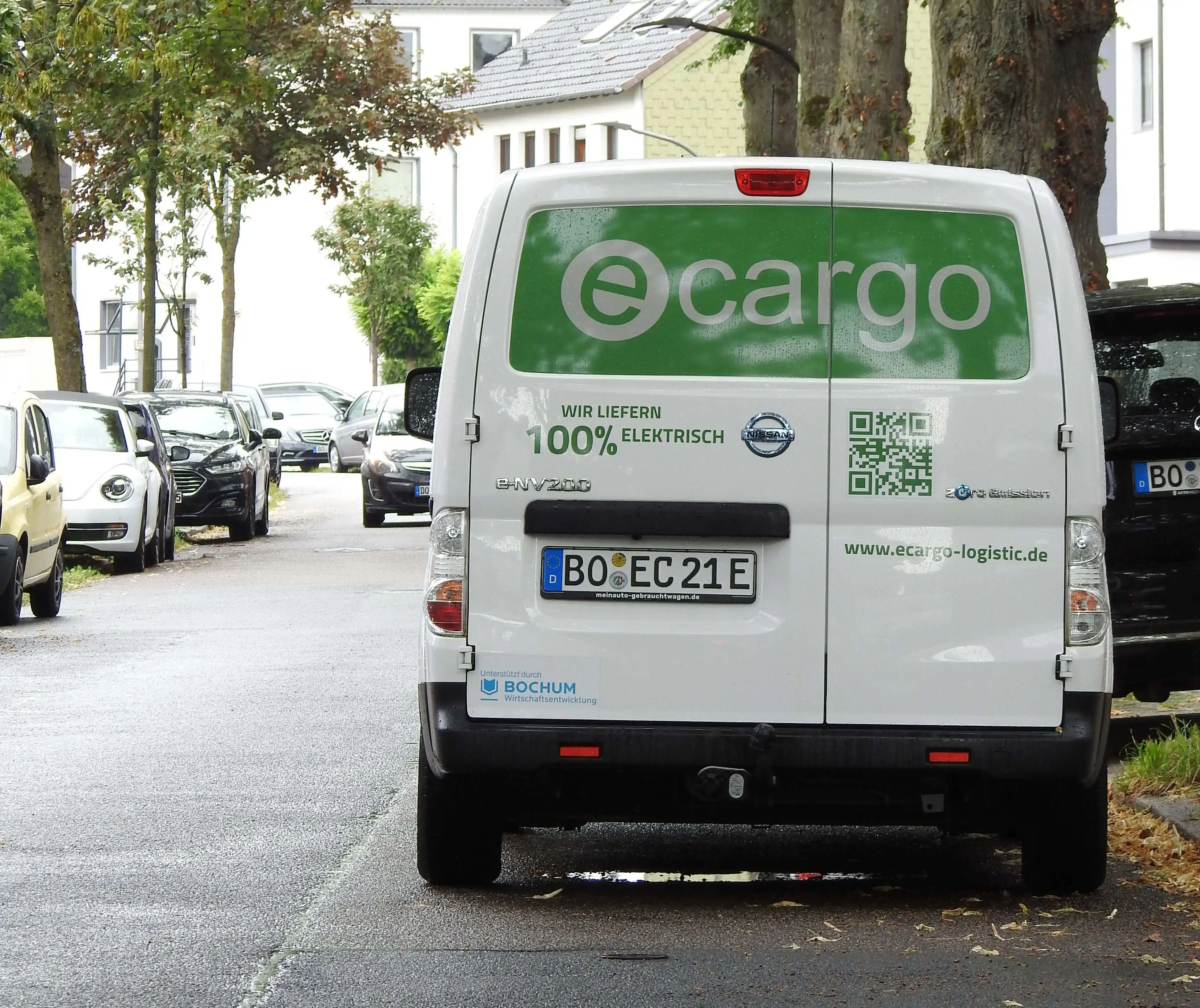 e-cargo Elektro-Lieferfahrzeug für nachhaltige Zustellung