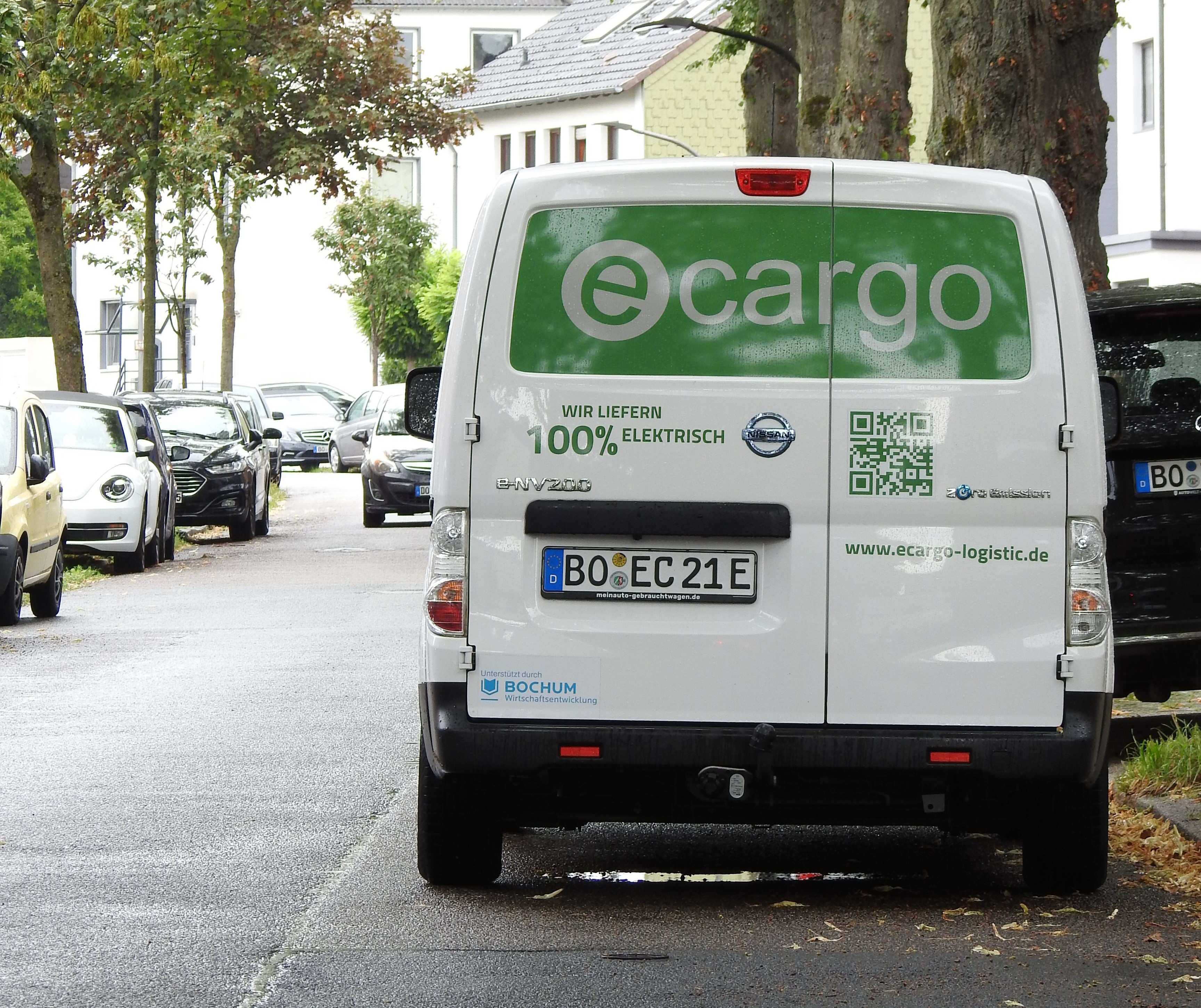 Elektrisches Lieferfahrzeug von e-cargo